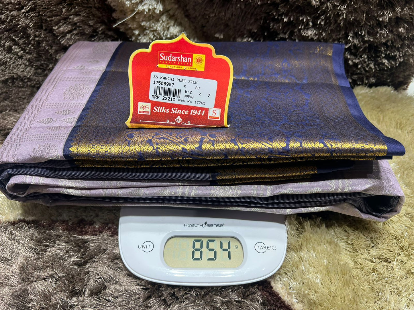Pure Kanchipuram Silk Saree
