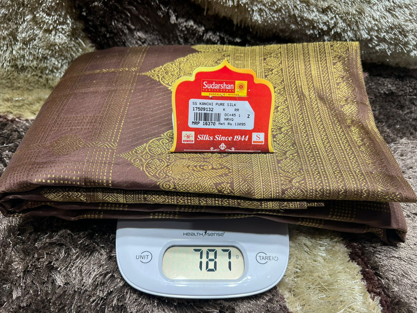 Pure Kanchipuram Silk Saree