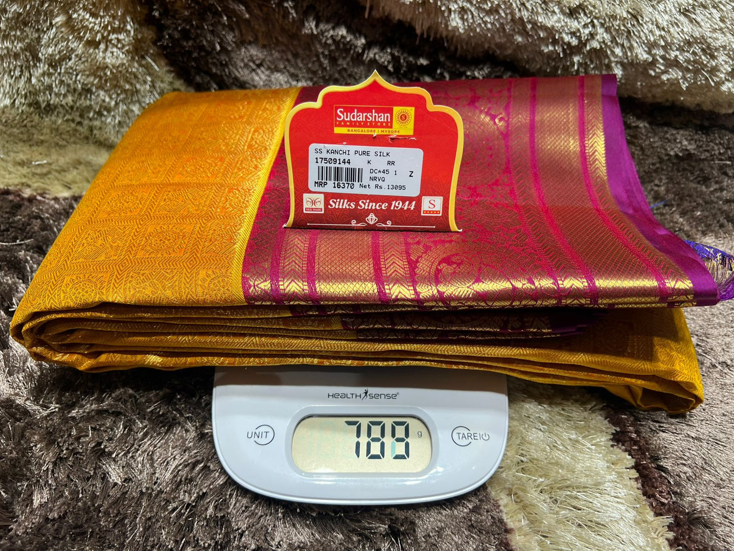 Pure Kanchipuram Silk Saree