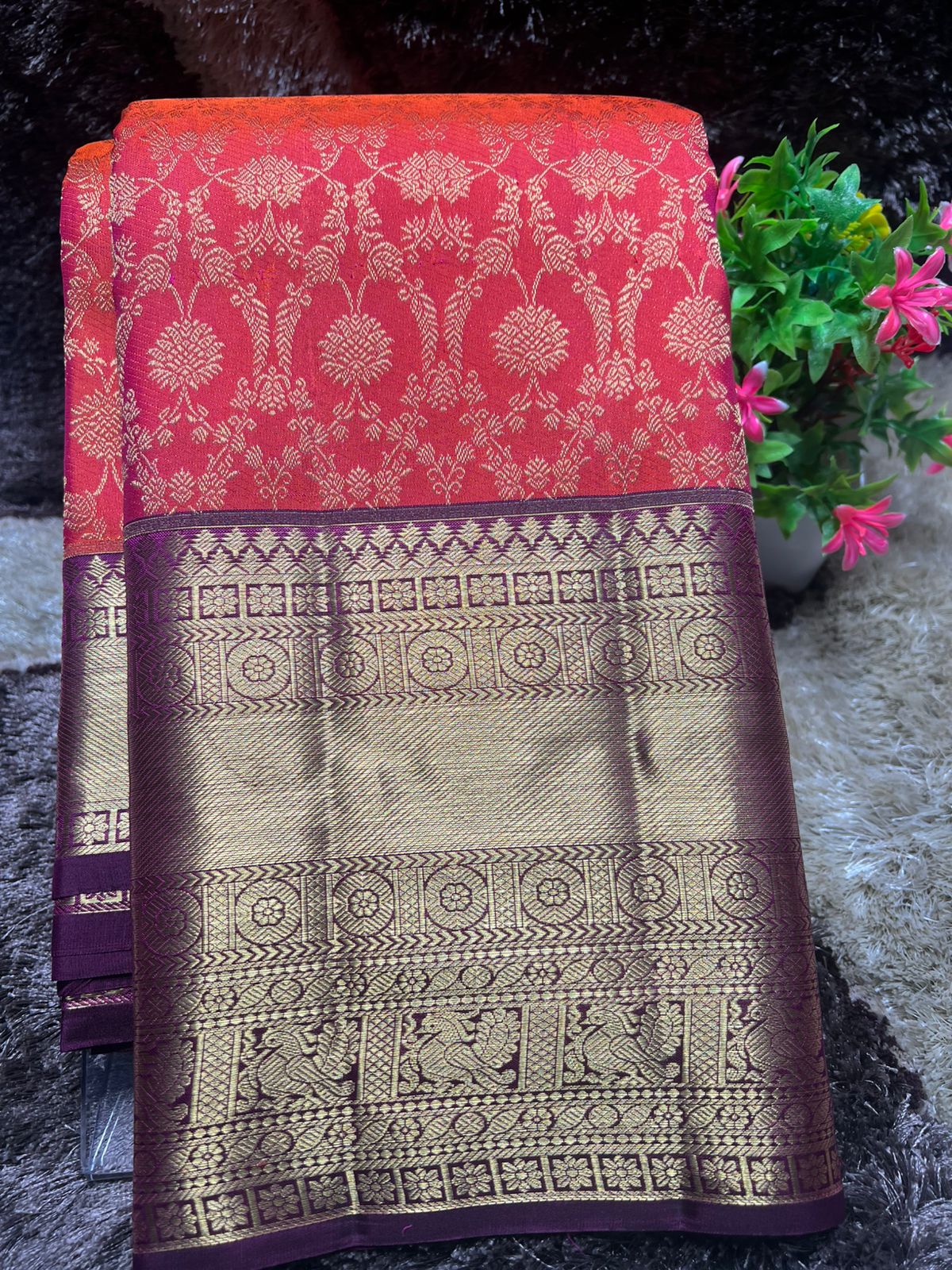 Pure Kanchipuram Silk Saree