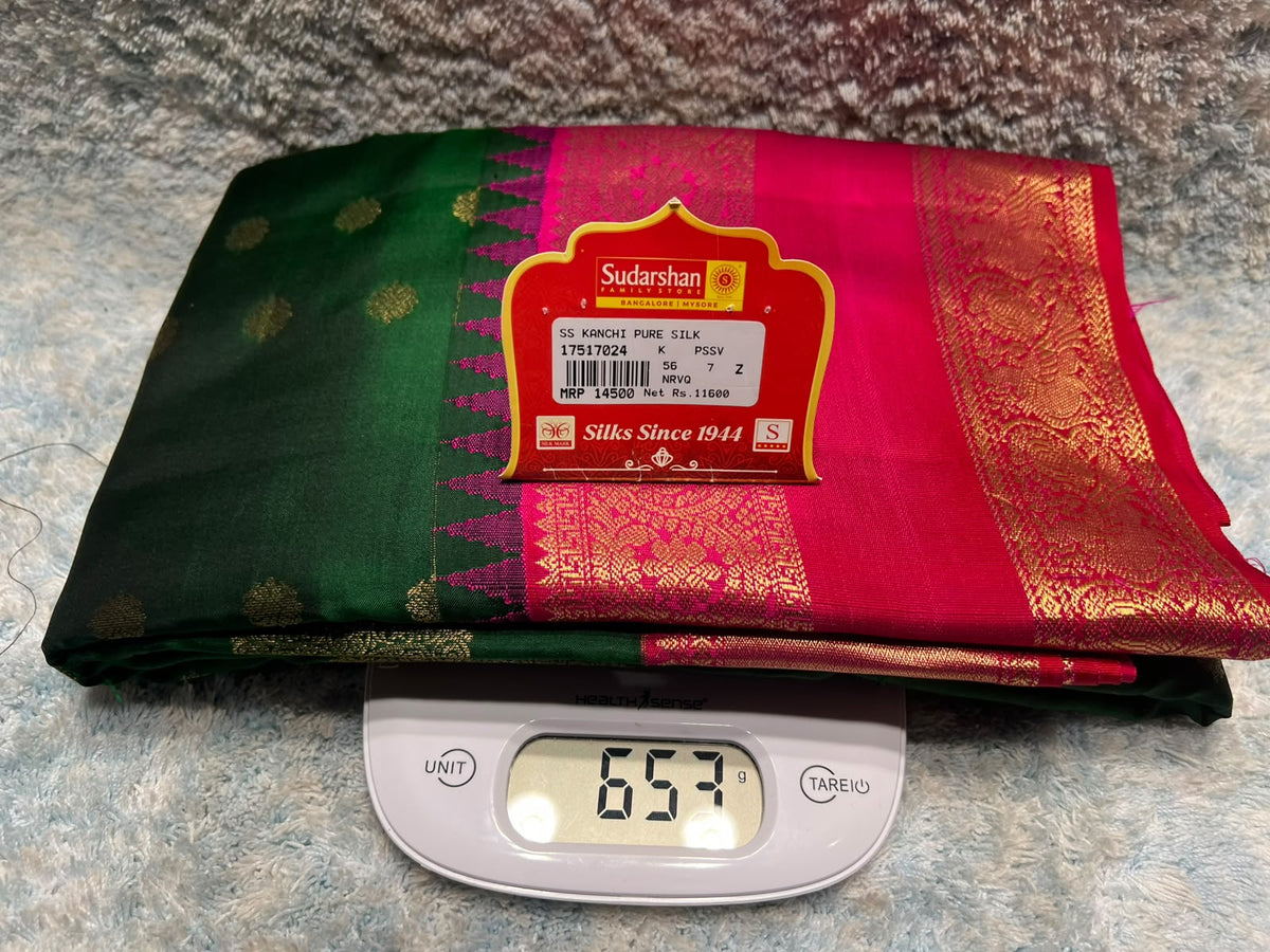Pure Kanchipuram Silk Saree