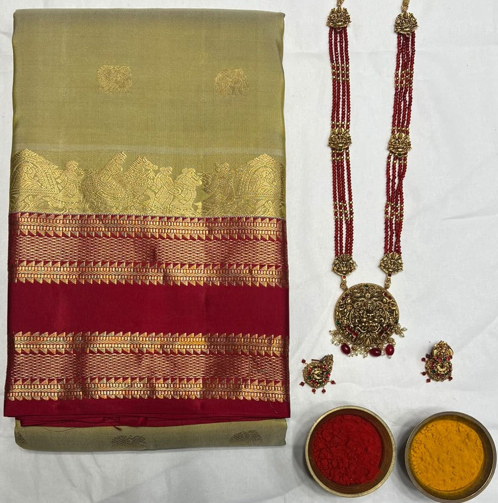Pure Kanchipuram Silk Saree