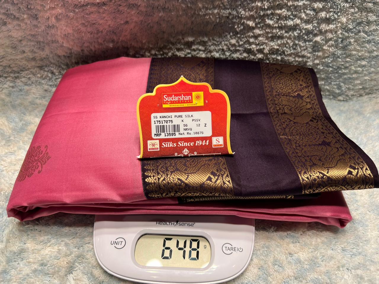 Pure Kanchipuram Silk Saree