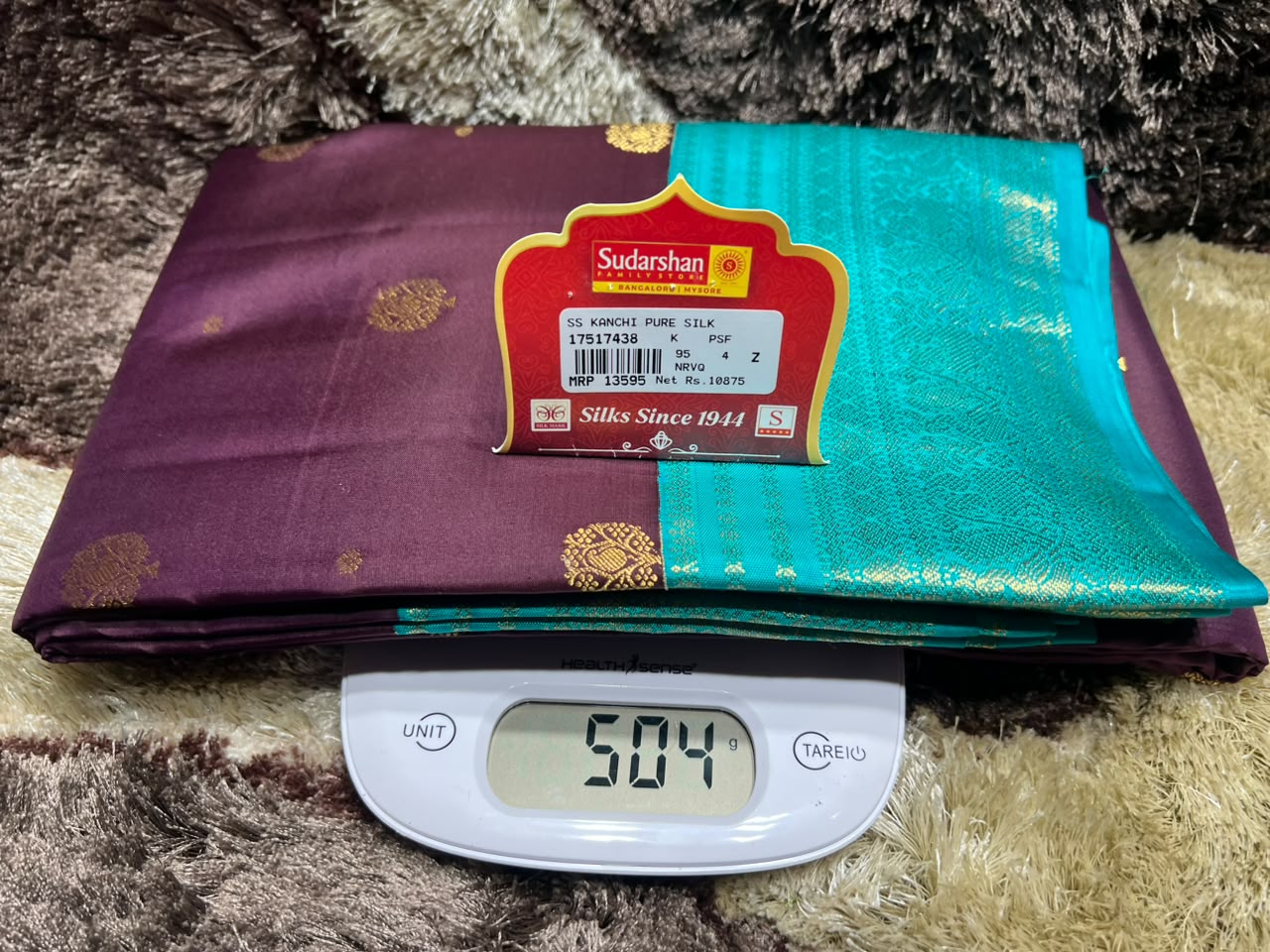 Pure Kanchipuram SIlk Saree