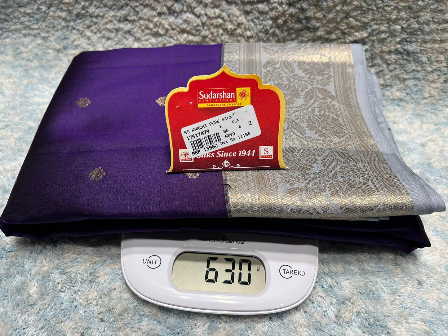 Pure Kanchipuram Silk Saree