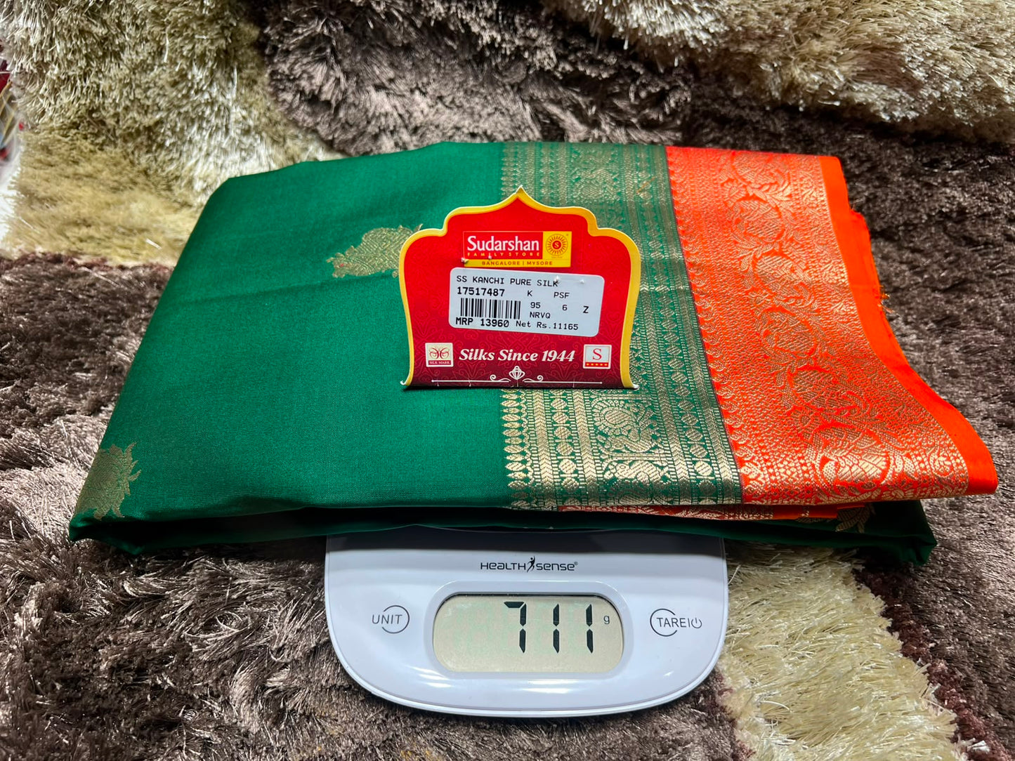 Pure Kanchipuram SIlk Saree