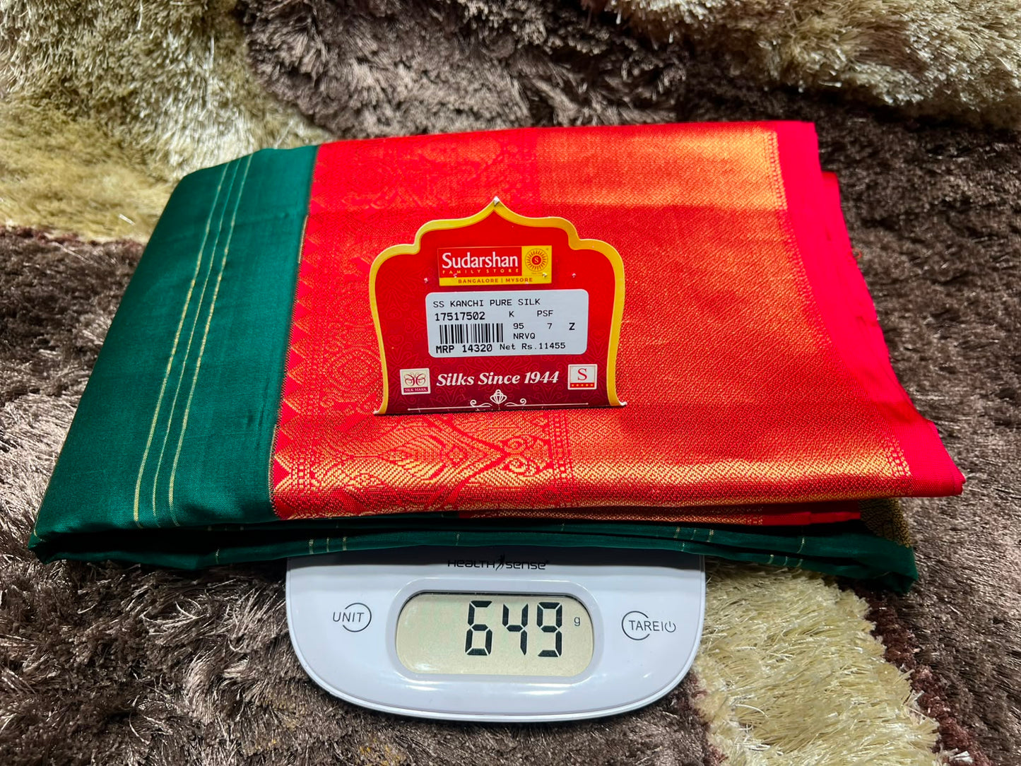 Pure Kanchipuram SIlk Saree