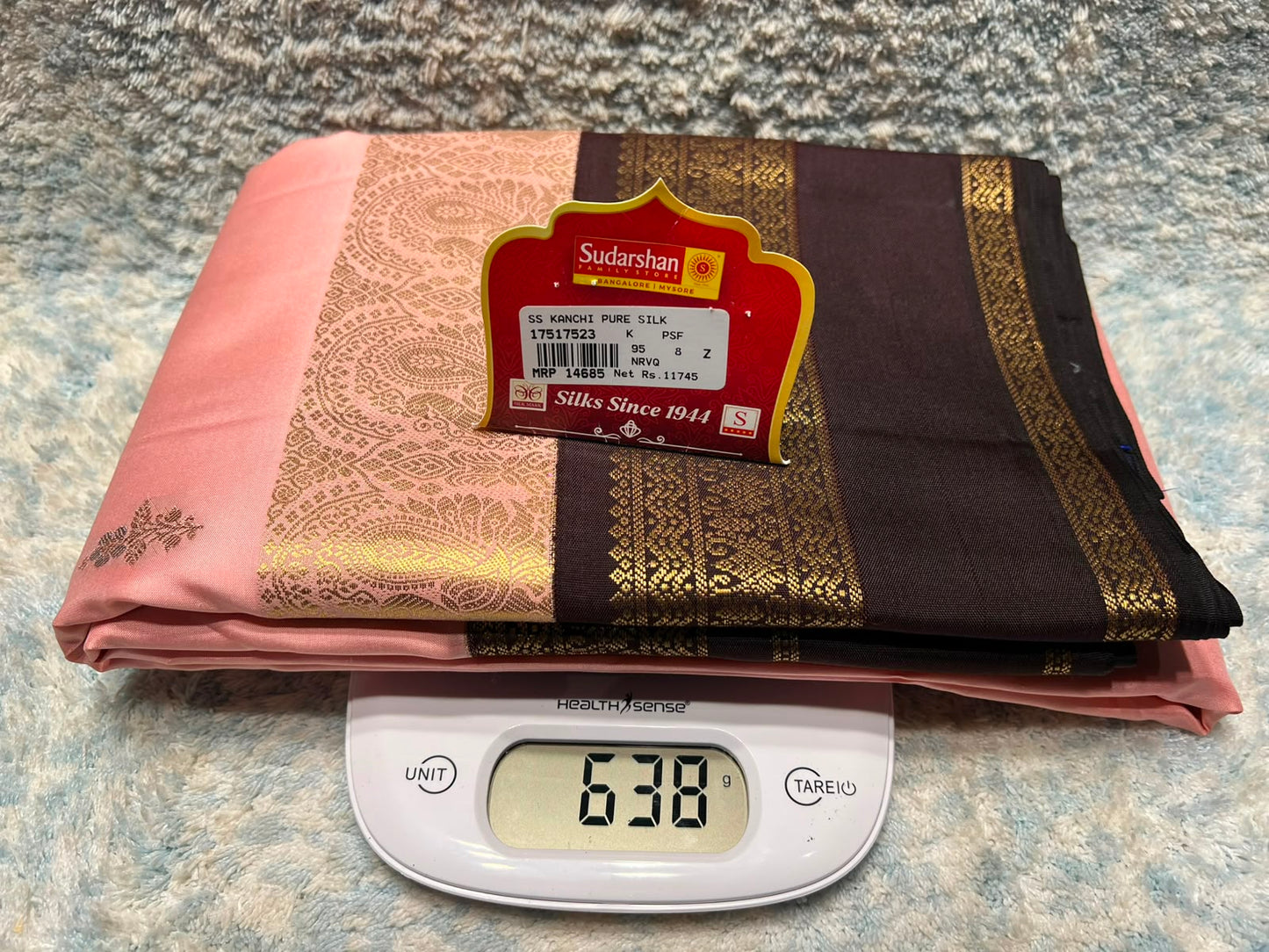 Pure Kanchipuram SIlk Saree