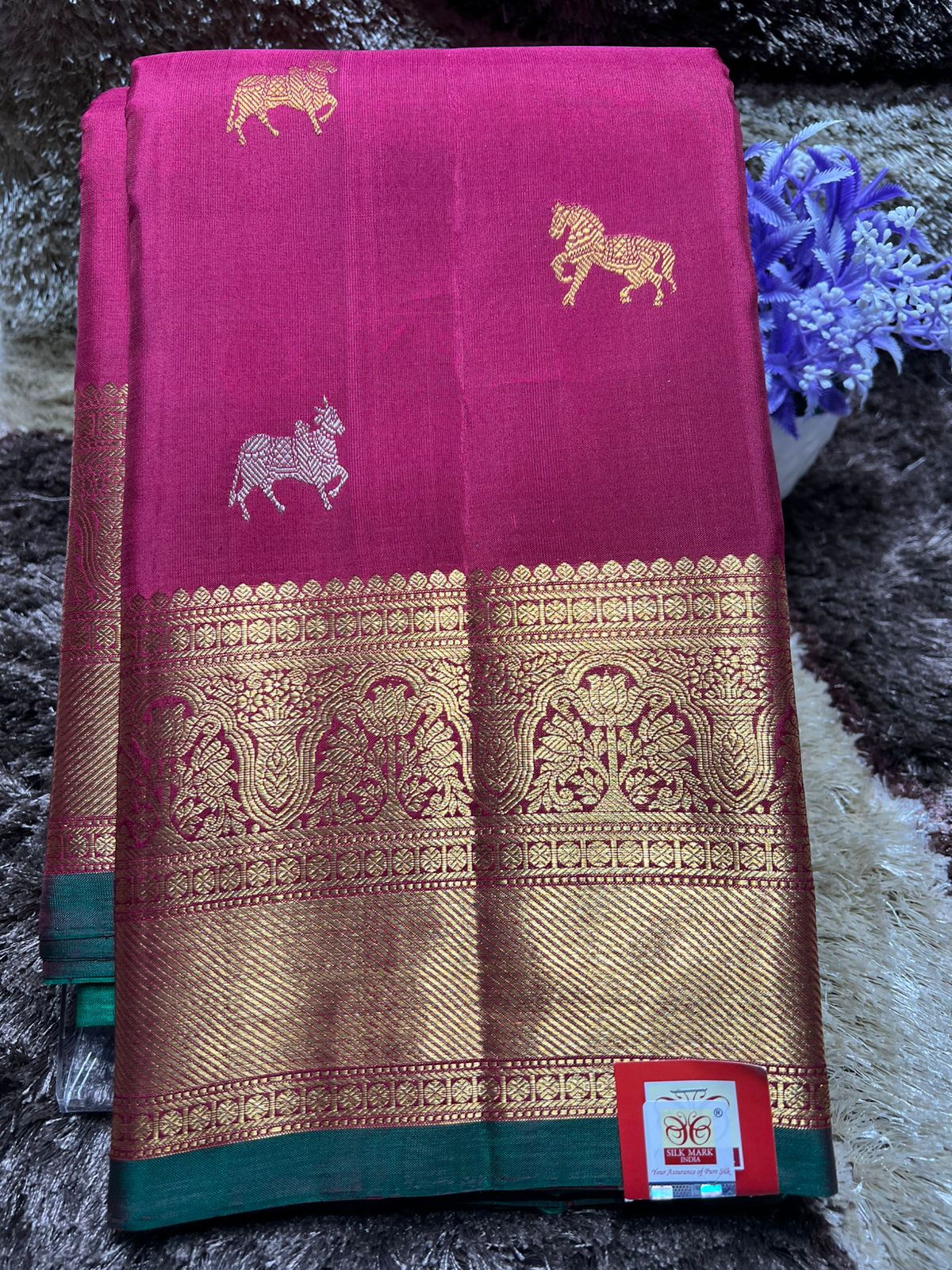 Pure Kanchipuram Silk Saree