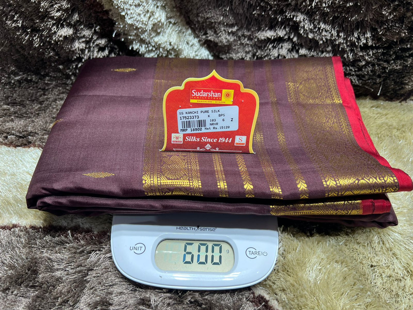 Pure Kanchipuram Silk Saree