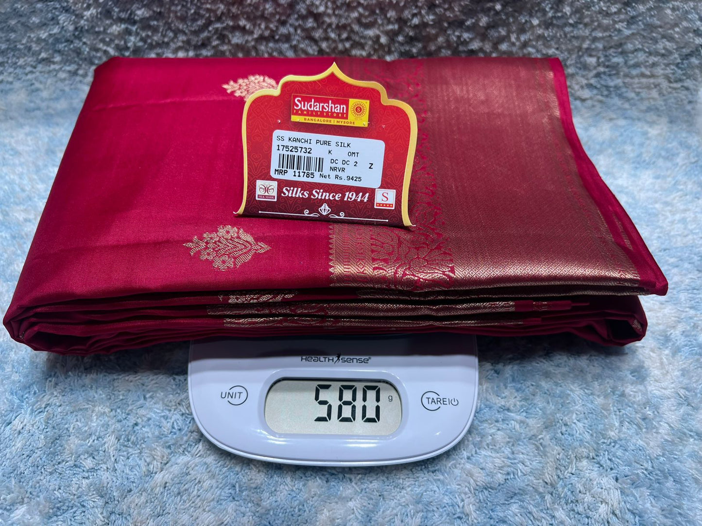 Pure Kanchipuram Silk Saree