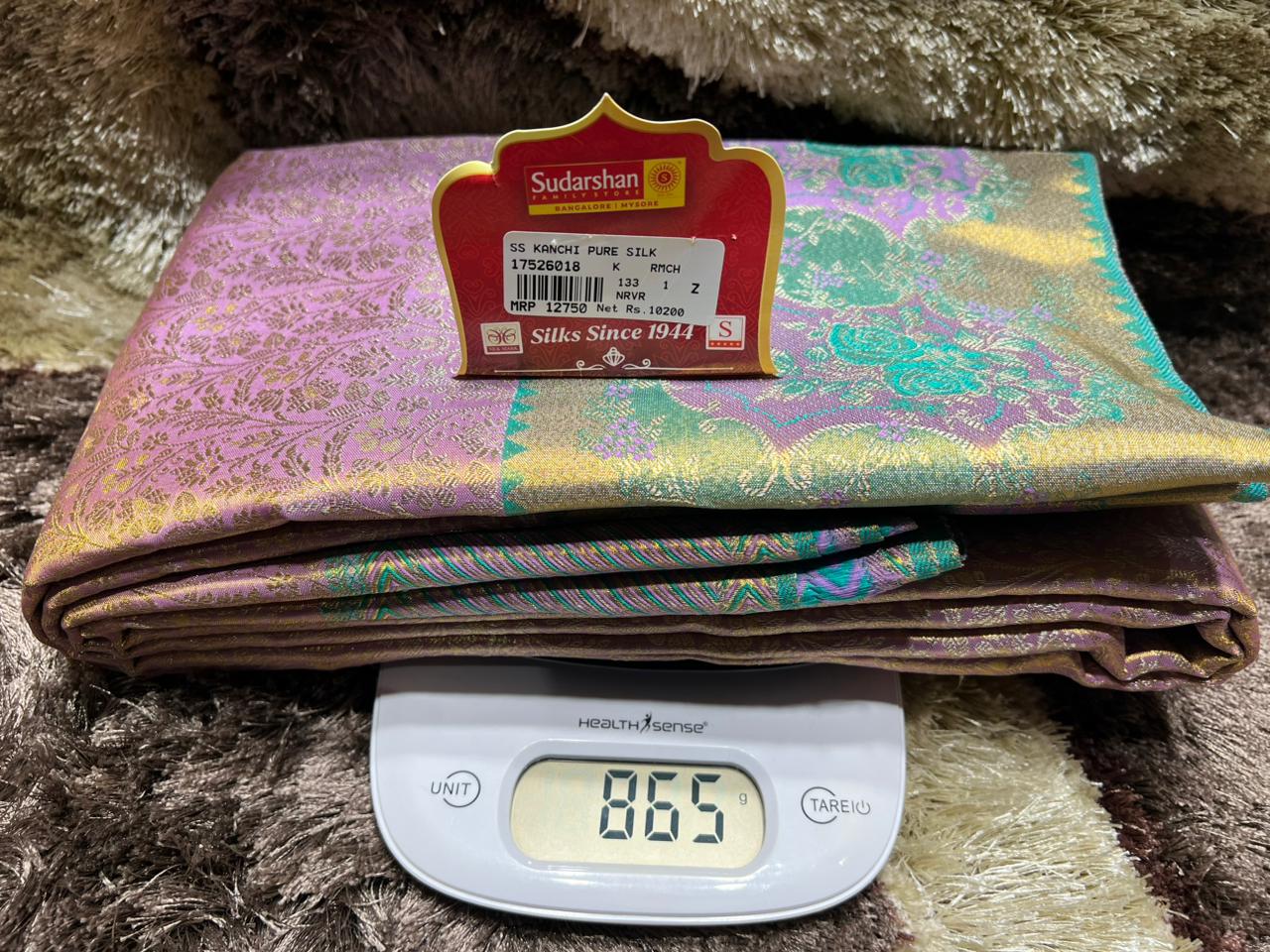 Pure Kanchipuram Silk Saree