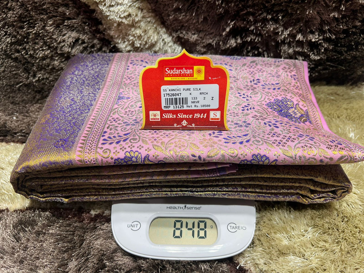 Pure Kanchipuram Silk Saree