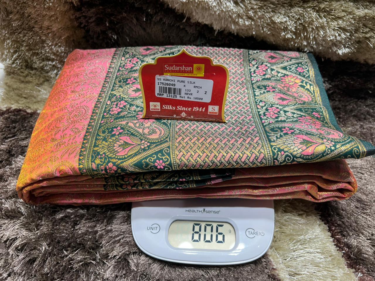 Pure Kanchipuram Silk Saree