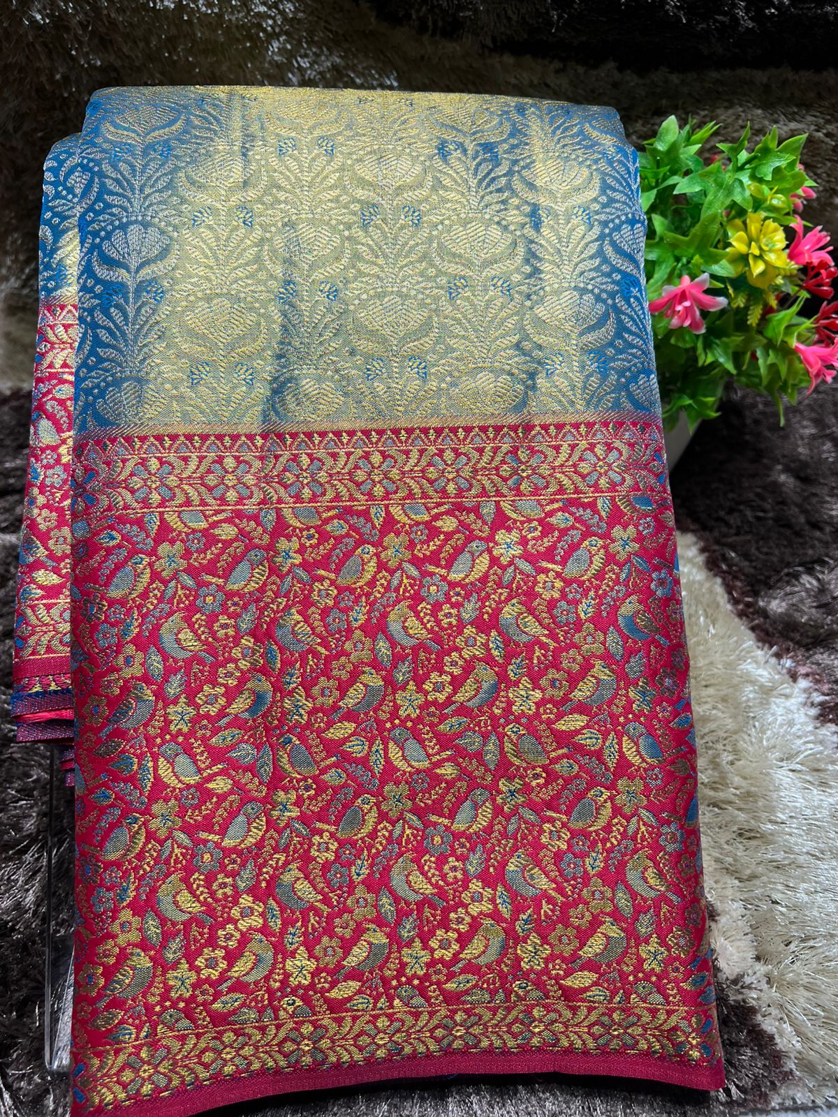 Pure Kanchipuram Silk Saree