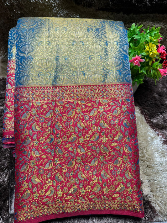 Pure Kanchipuram Silk Saree