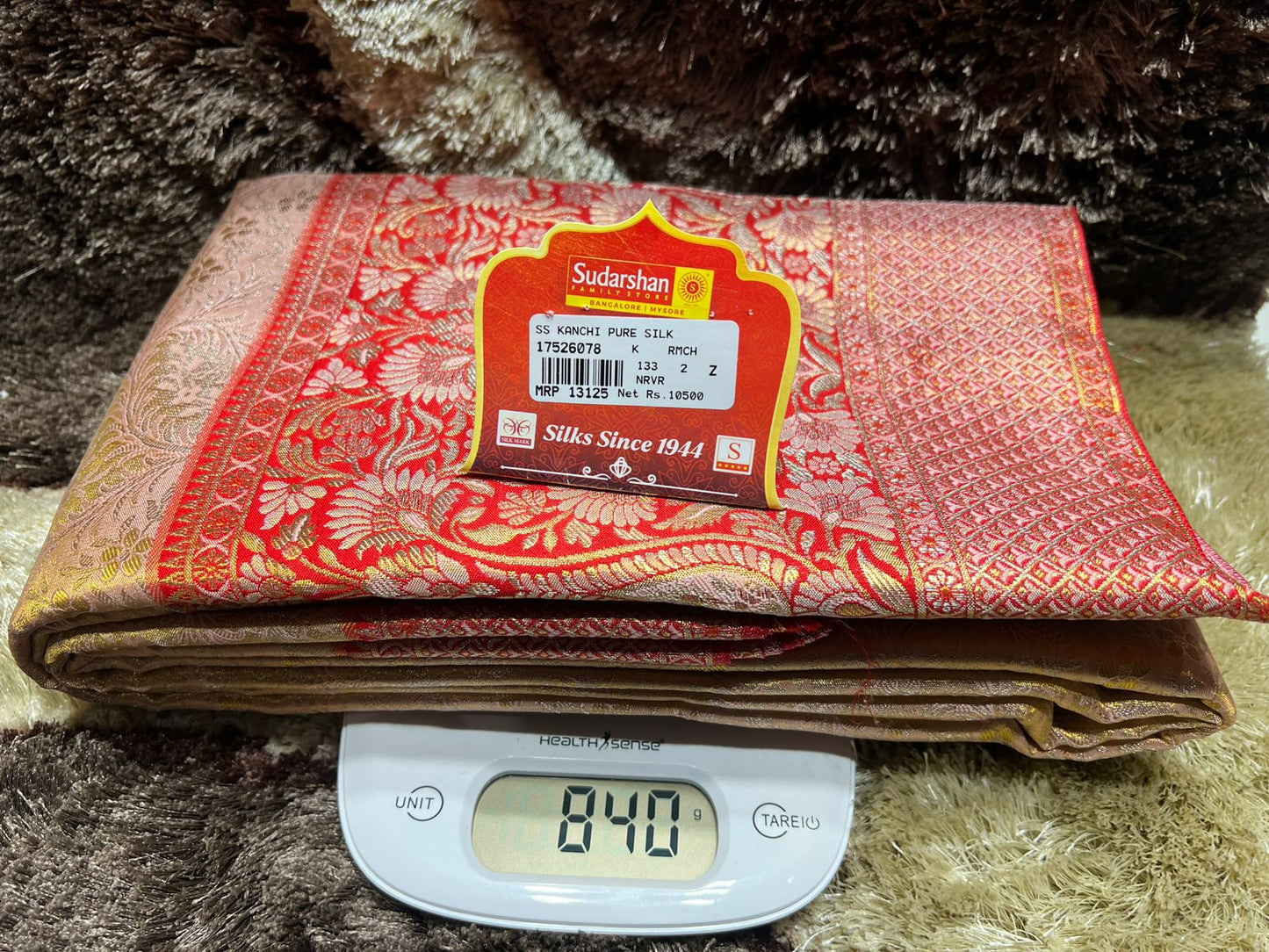 Pure Kanchipuram Silk Saree