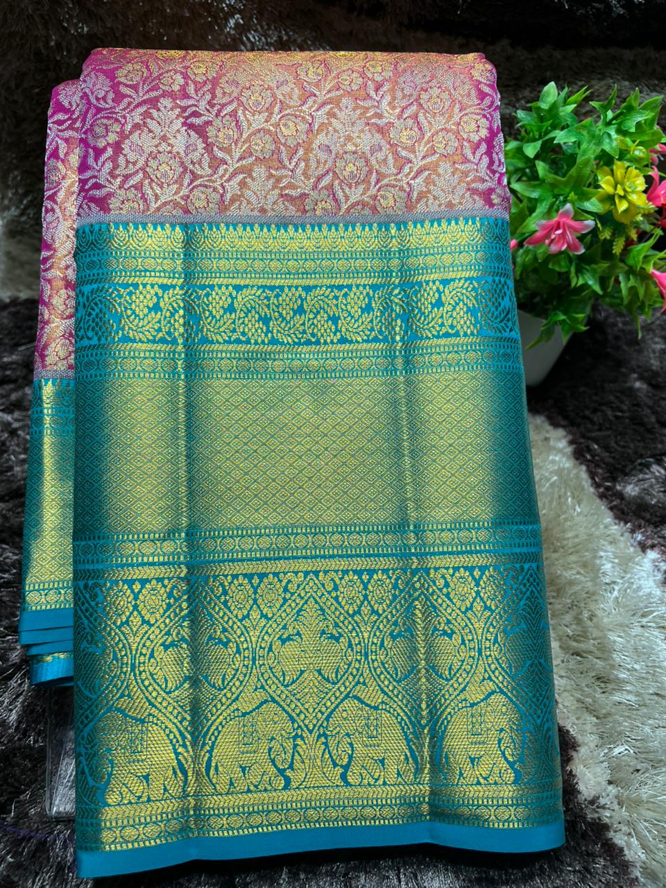 Pure Kanchipuram Silk Saree