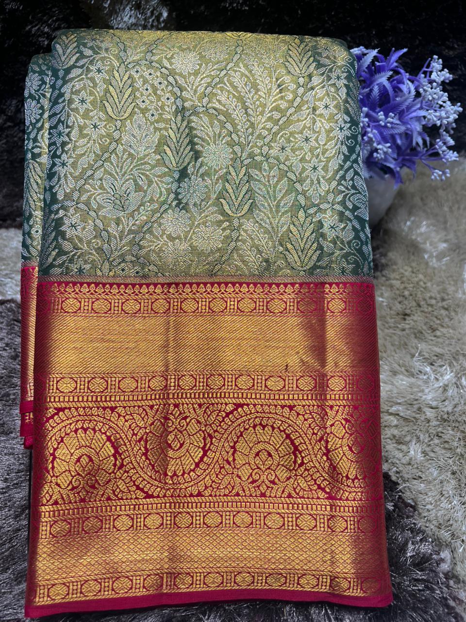 Pure Kanchipuram Silk Saree
