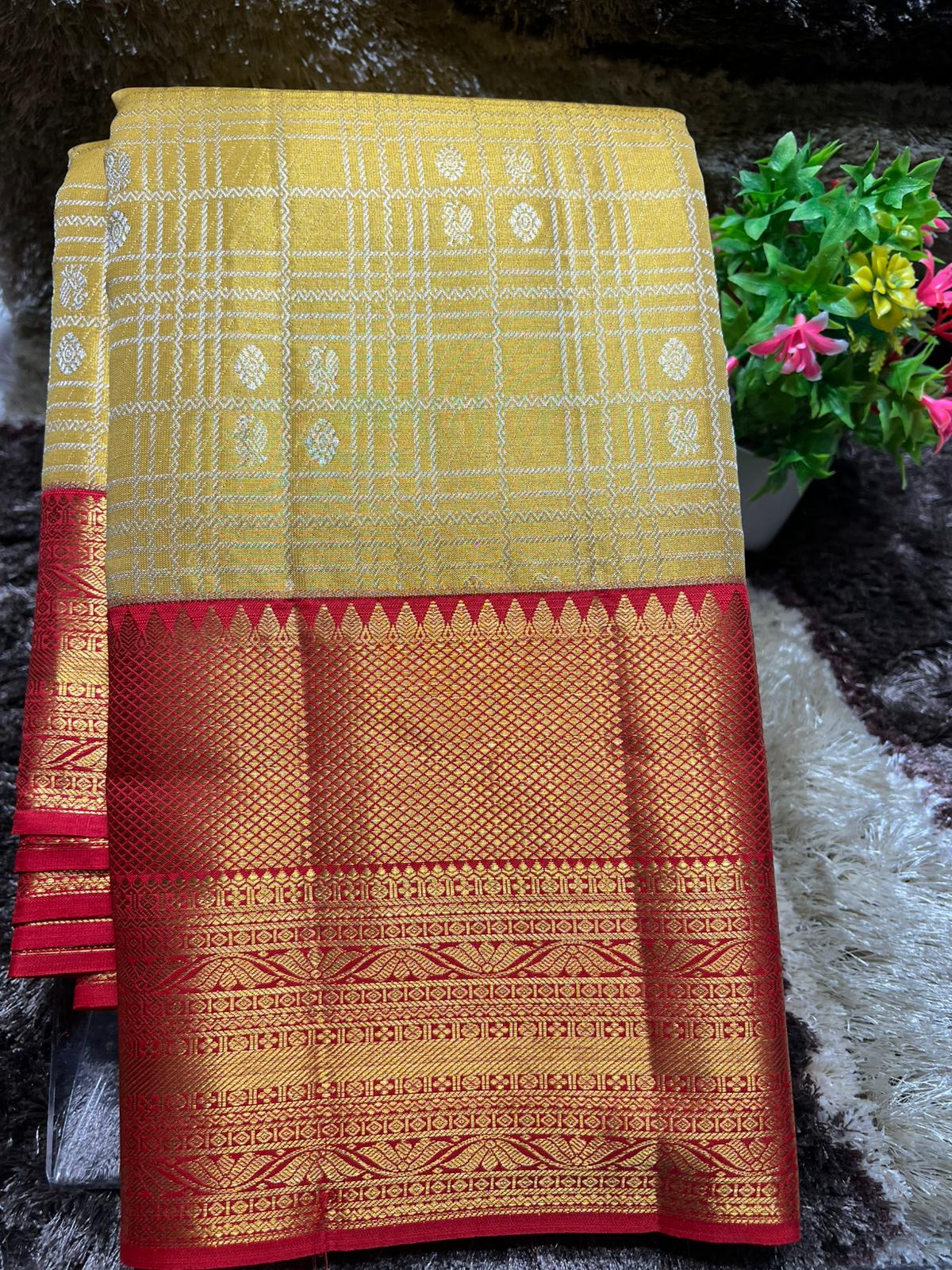 Pure Kanchipuram Silk Saree