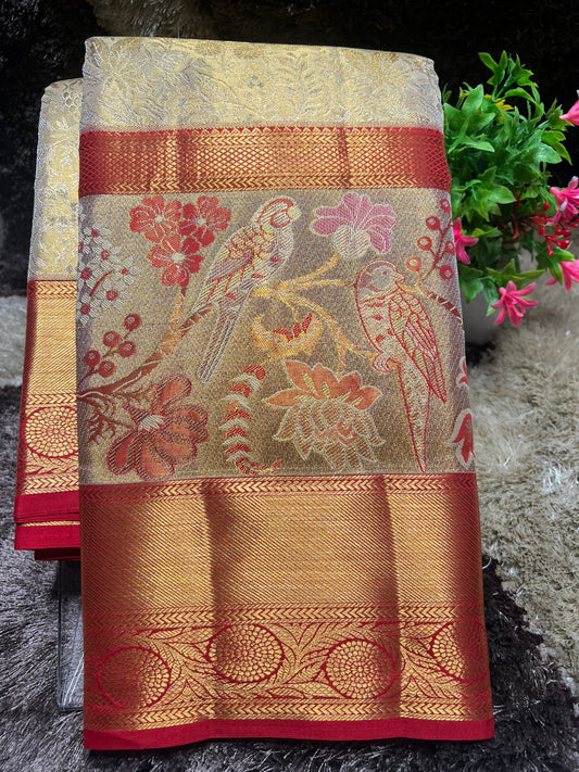 Pure Kanchipuram Silk Saree