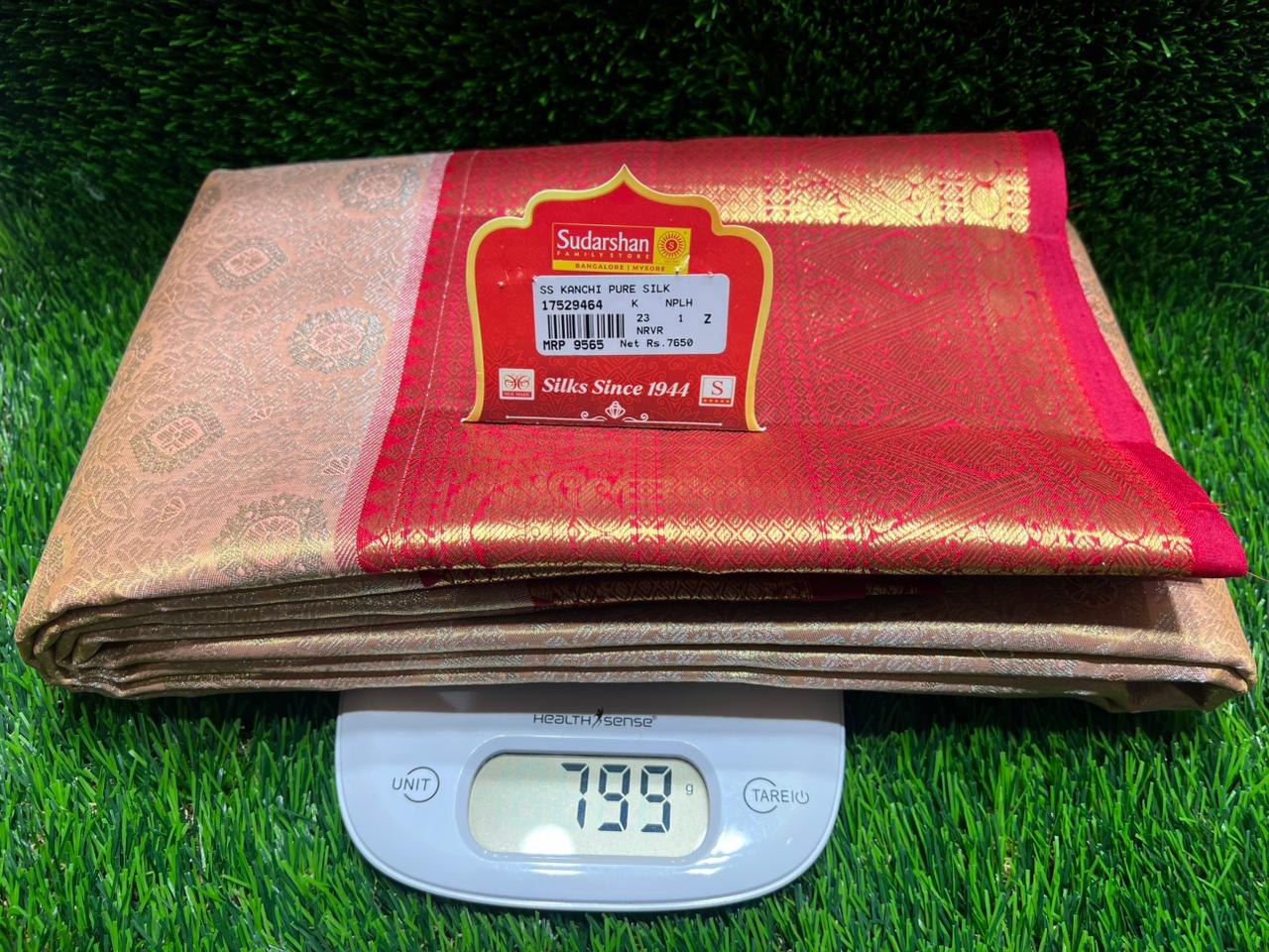 Pure Kanchipuram Silk Saree