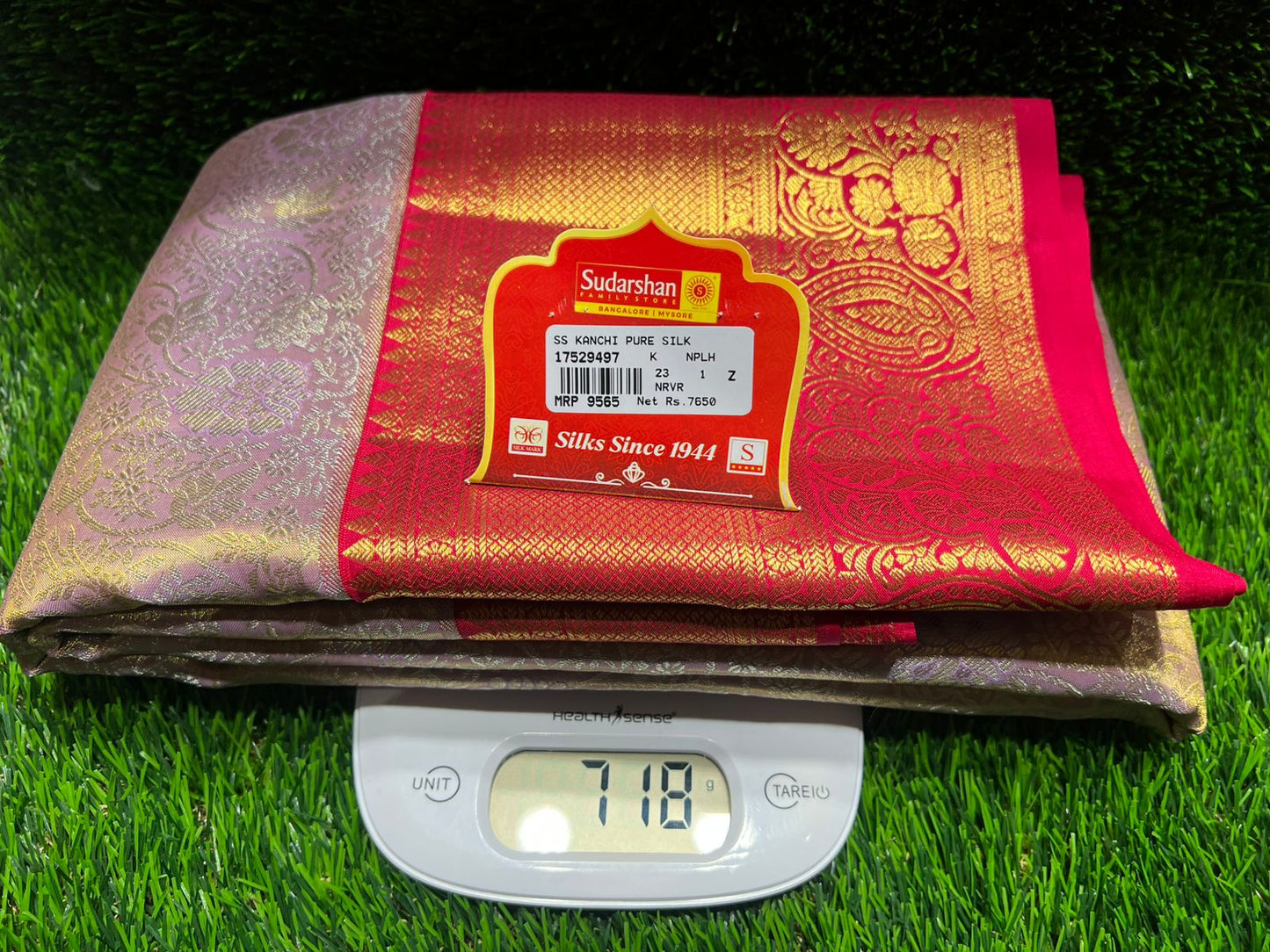 Pure Kanchipuram Silk Saree