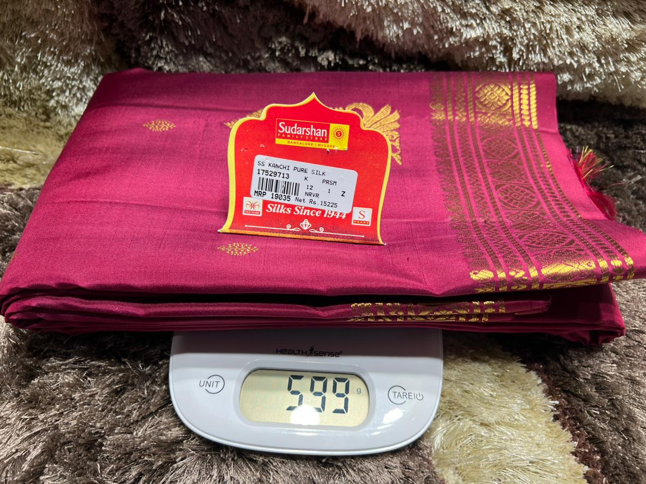 Pure Kanchipuram Silk Saree