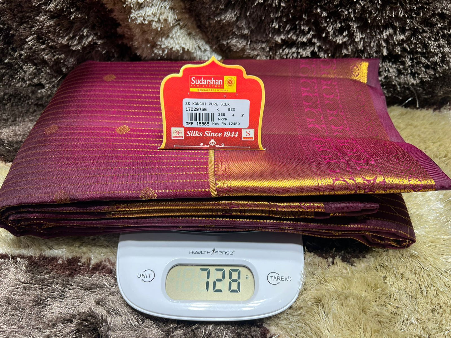 Pure Kanchipuram Silk Saree