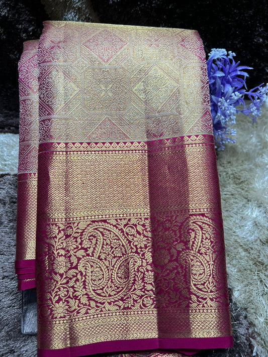 Pure Kanchipuram Silk Saree