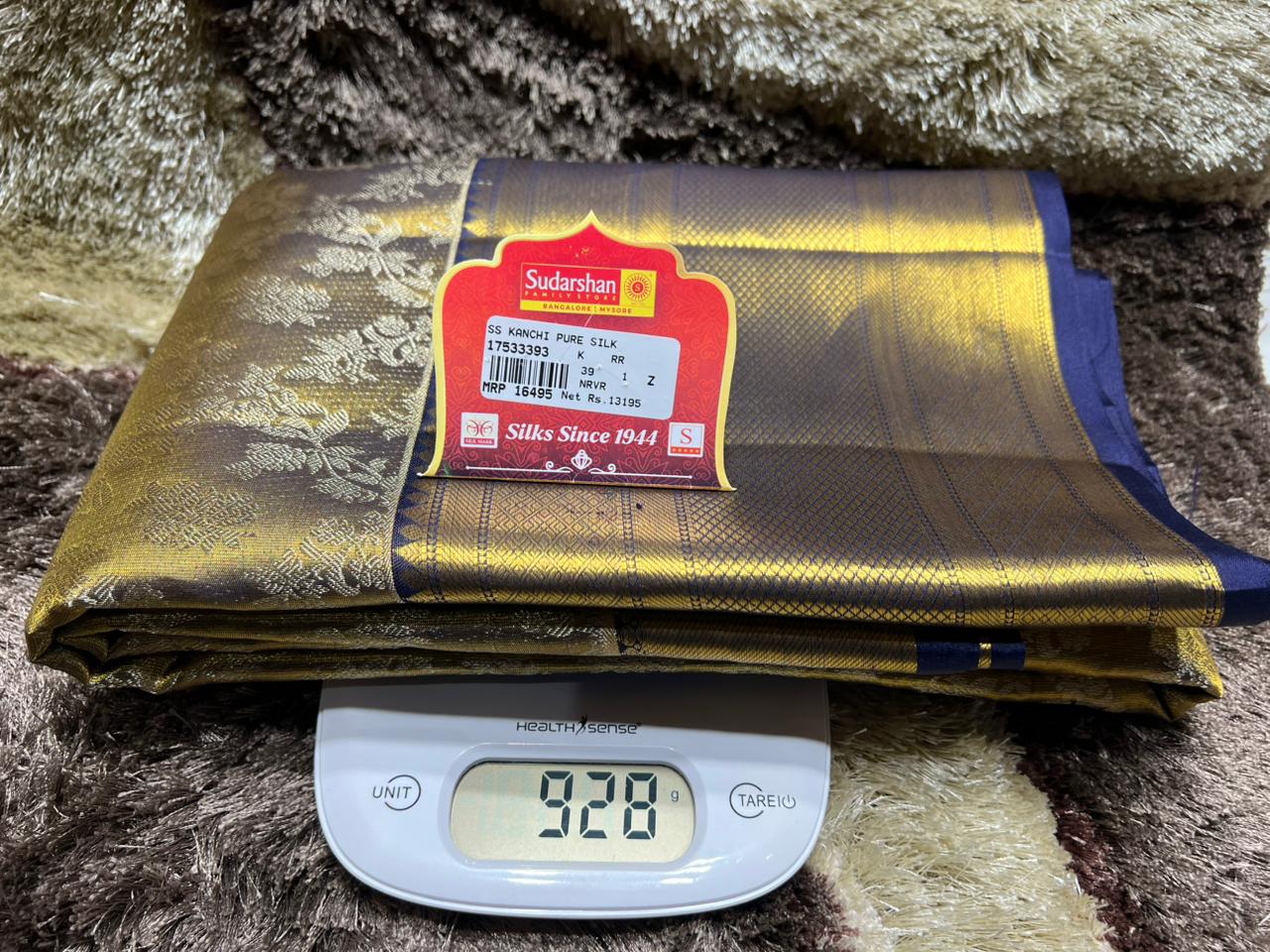 Pure Kanchipuram Silk Saree
