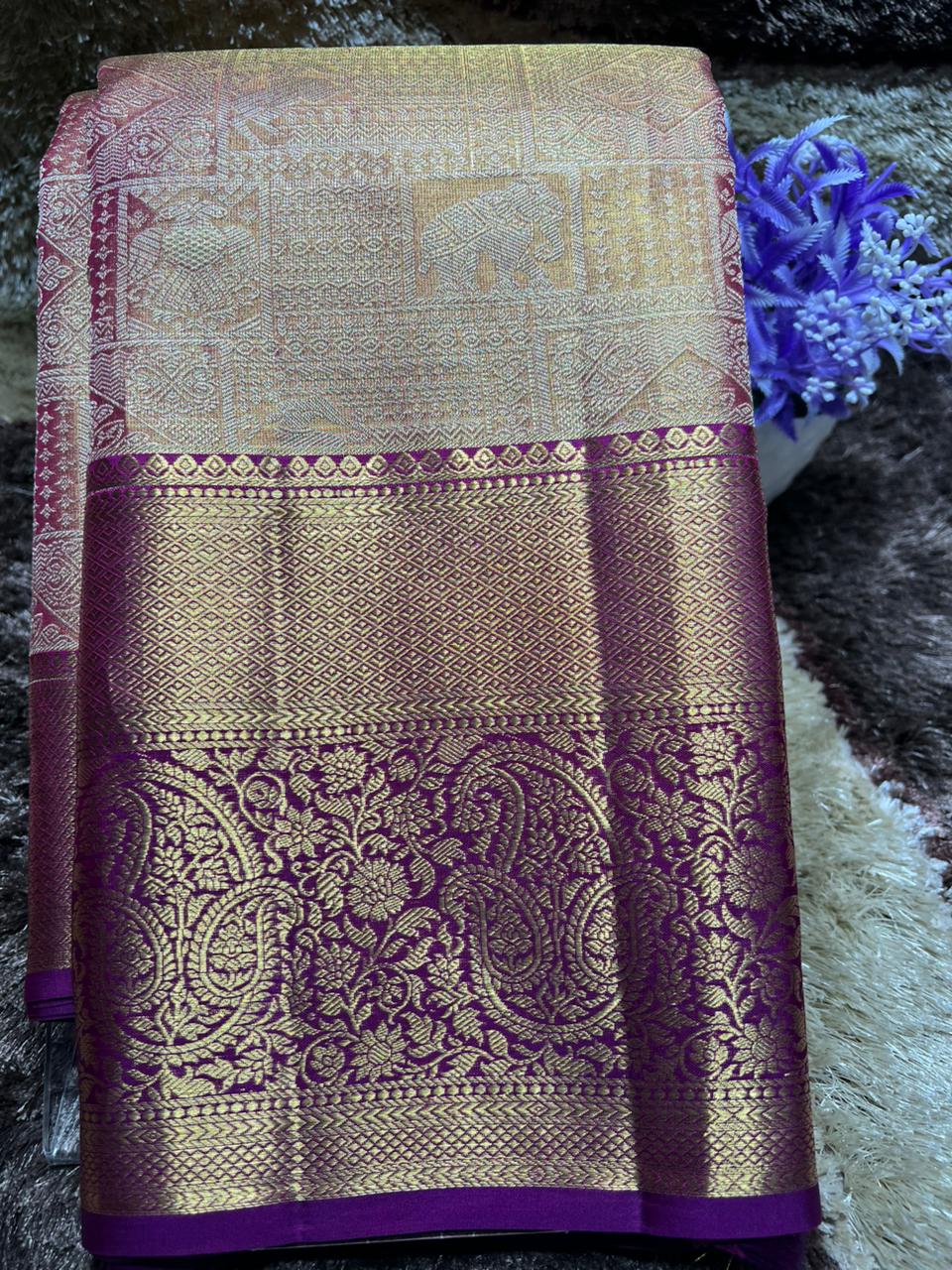 Pure Kanchipuram Silk Saree