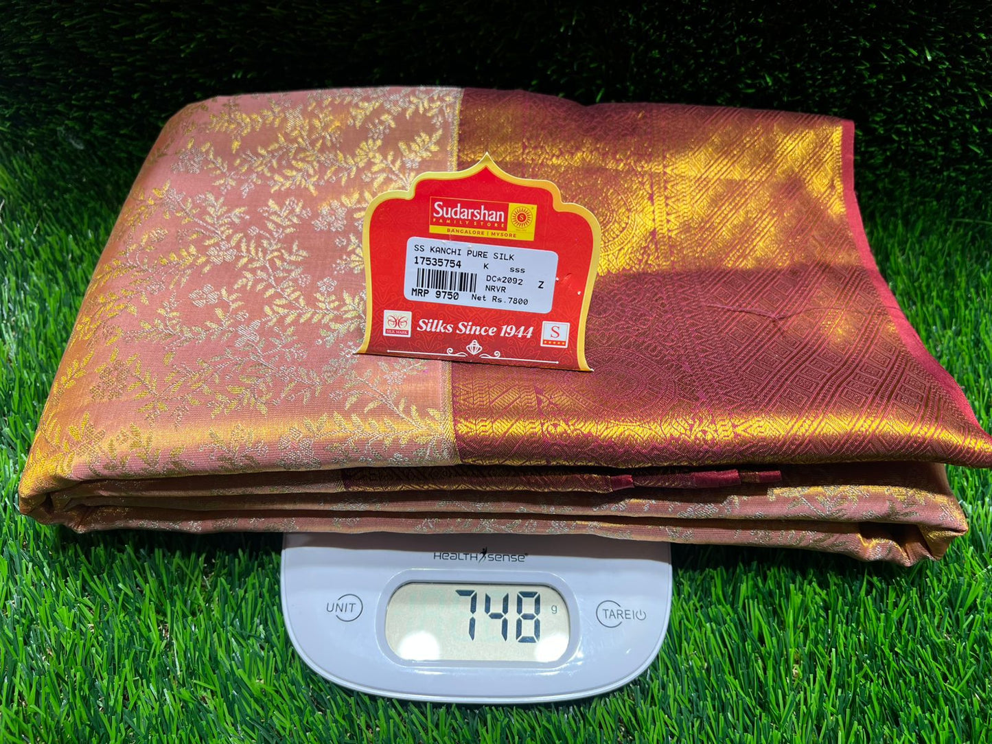 Pure Kanchipuram Silk Saree