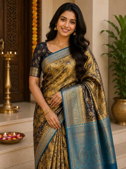 Pure Kanchipuram Silk Saree