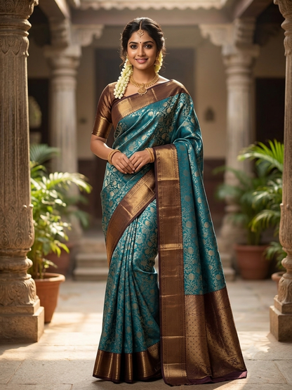 Pure Kanchipuram Silk Saree