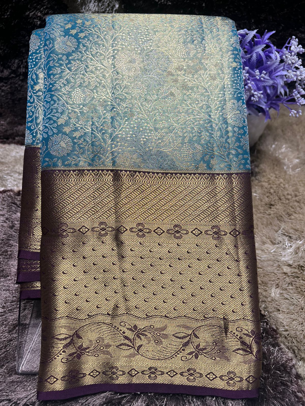 Pure Kanchipuram Silk Saree