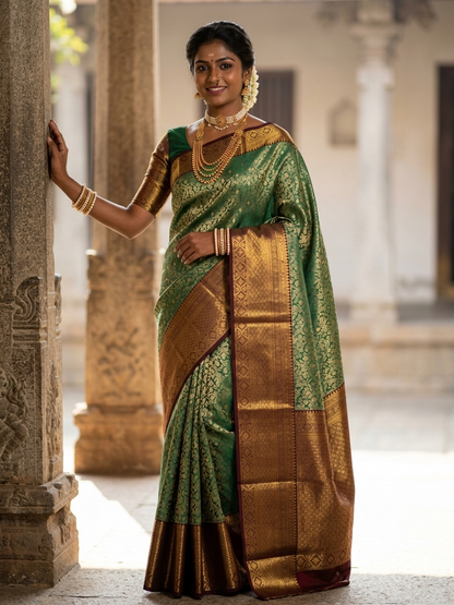 Pure Kanchipuram Silk Saree