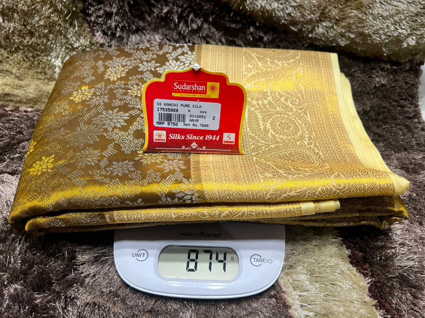 Pure Kanchipuram SIlk Saree