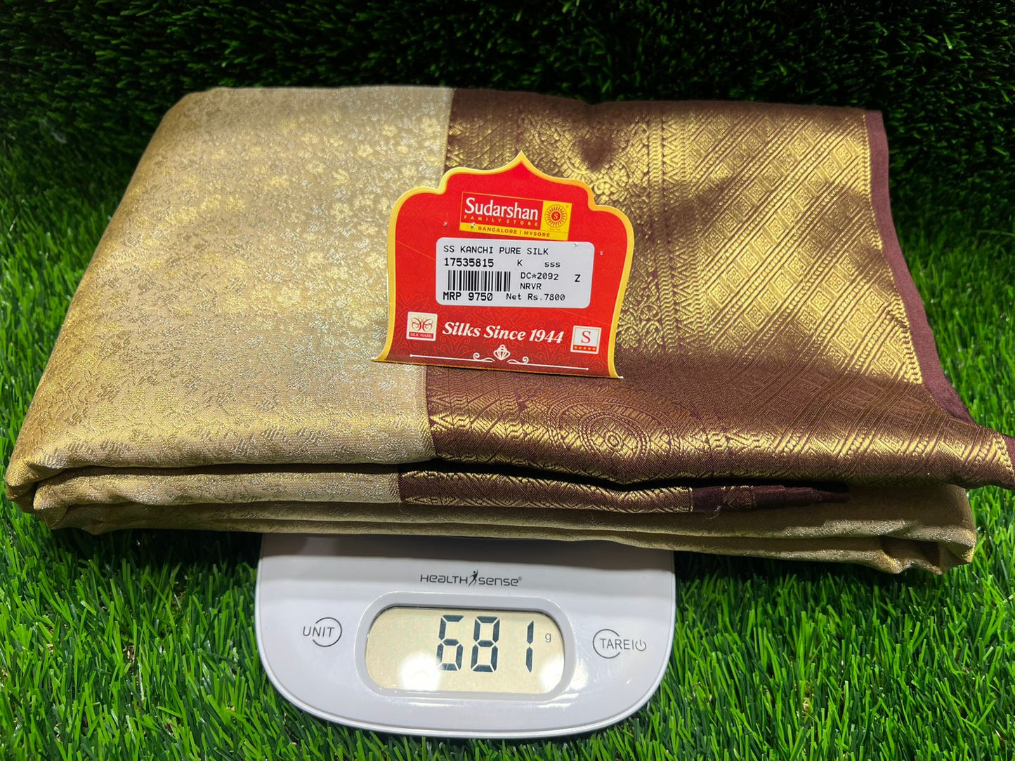 Pure Kanchipuram Silk Saree