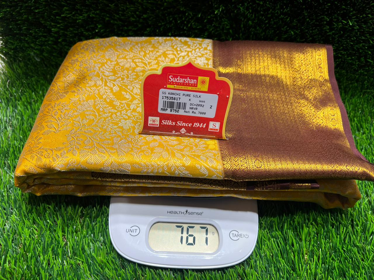 Pure Kanchipuram Silk Saree