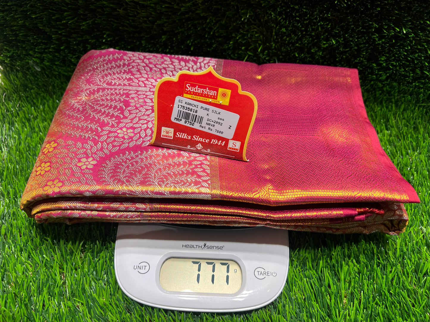 Pure Kanchipuram Silk Saree