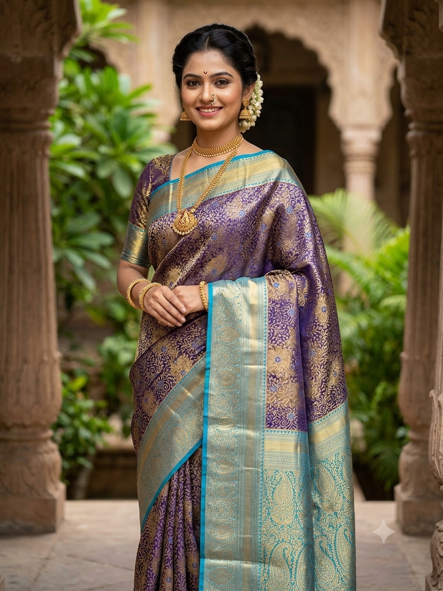Pure Kanchipuram Silk Saree