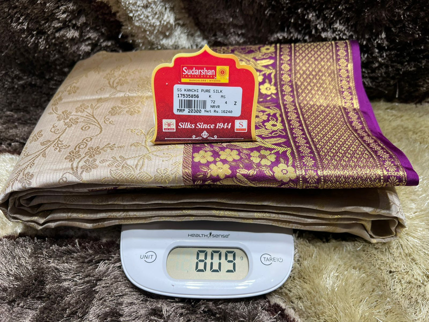 Pure Kanchipuram Silk Saree