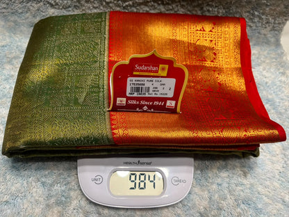 Pure Kanchipuram Silk Saree