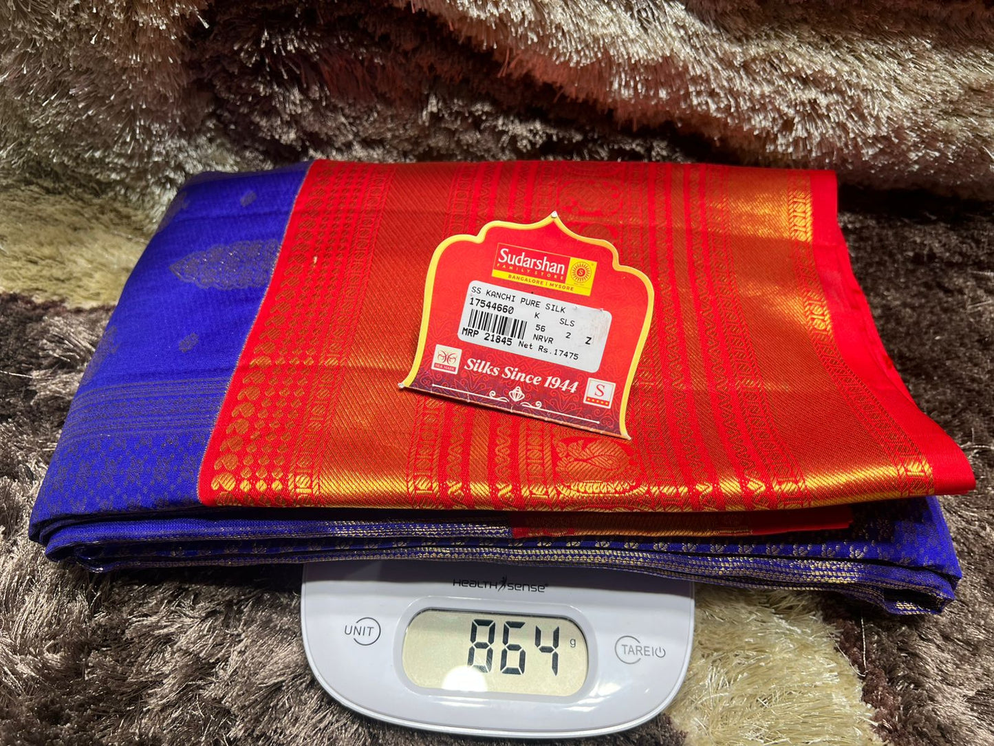 Pure Kanchipuram Silk Saree