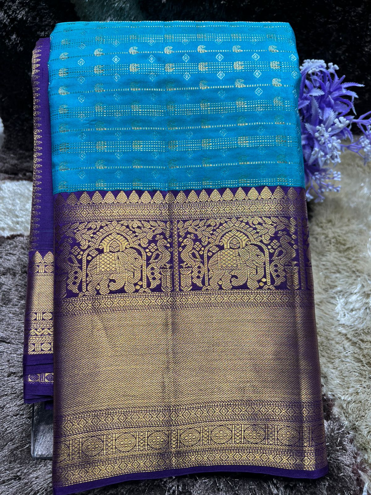 Pure Kanchipuram Silk Saree