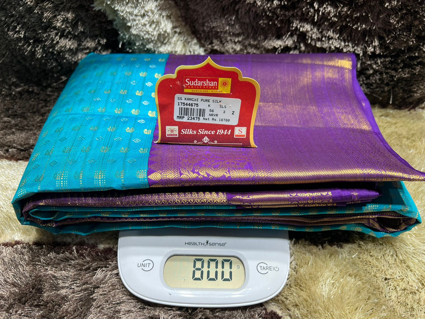 Pure Kanchipuram Silk Saree
