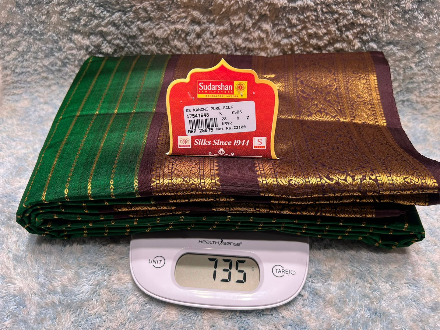 Pure Kanchipuram Silk Saree