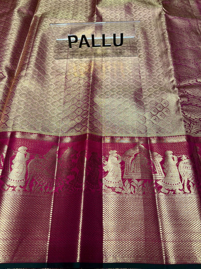 Pure Kanchipuram Silk Saree
