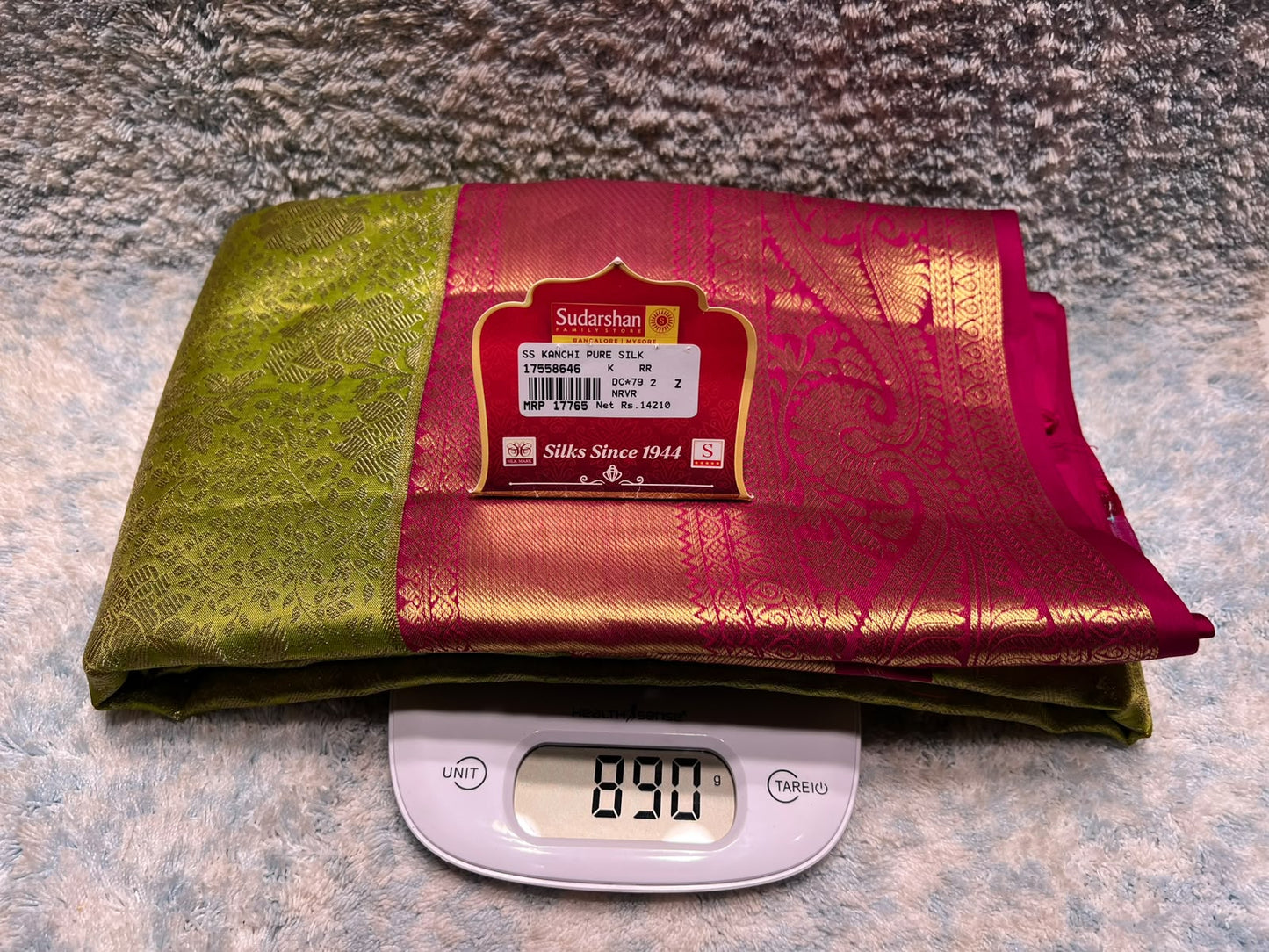 Pure Kanchipuram Silk Saree